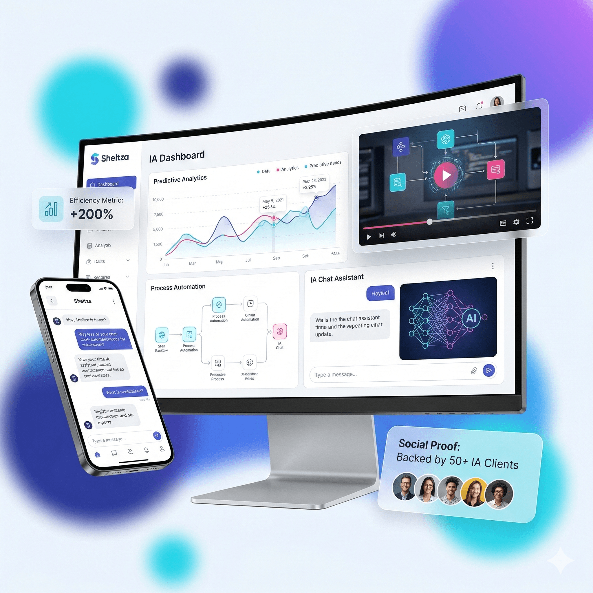 Panel de control e Inteligencia Artificial de Sheltza